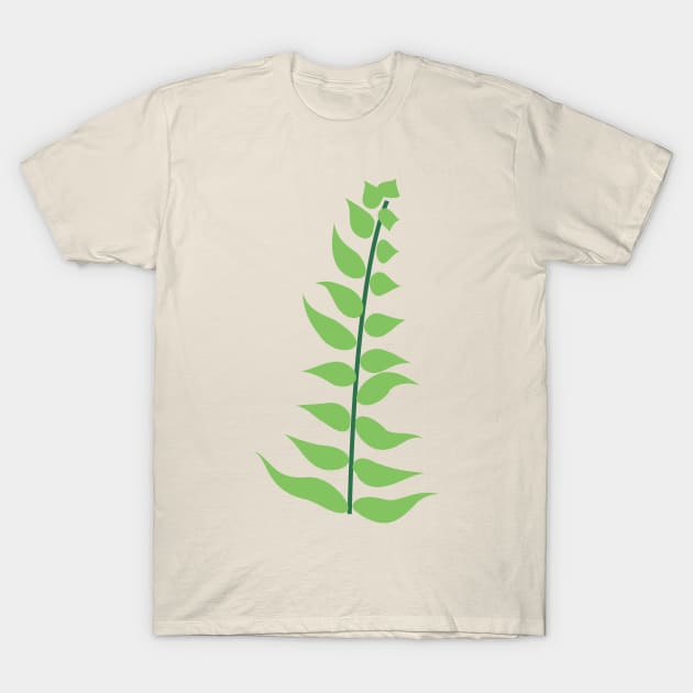 Abigail's Safari Fern Lispe T-Shirt by Lispe